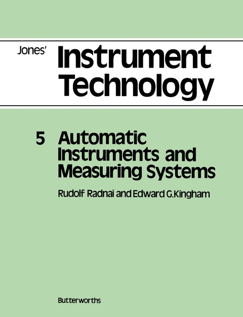Cover image for book Automatic Instruments and Measuring Systems