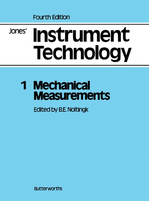 Cover image for book Mechanical Measurements