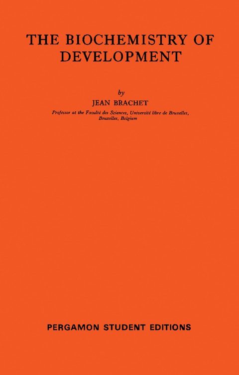 Cover image for book The Biochemistry of Development