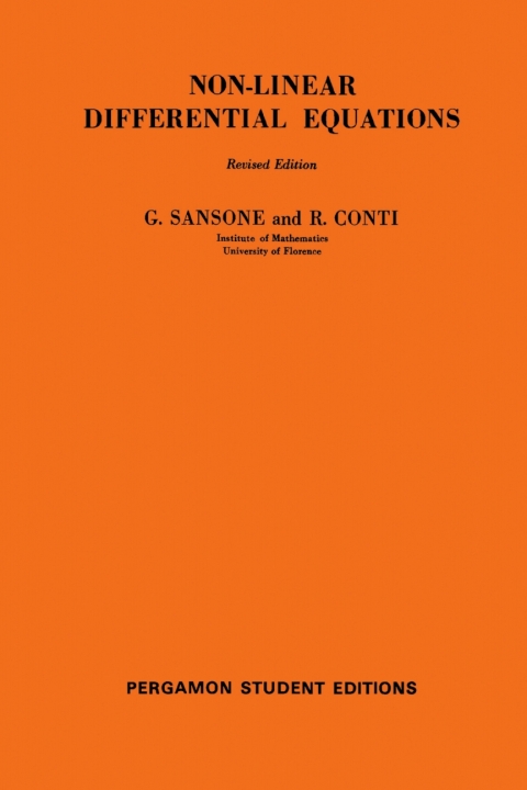 Cover image for book Non-Linear Differential Equations
