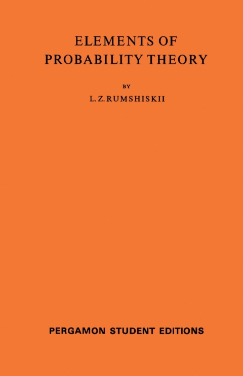 Cover image for book Elements of Probability Theory