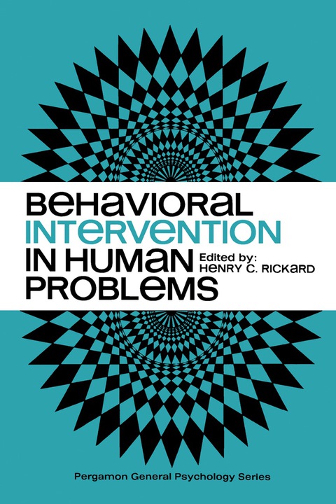 Cover image for book Behavioral Intervention in Human Problems