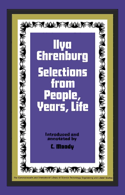 Cover image for book Ilya Ehrenburg