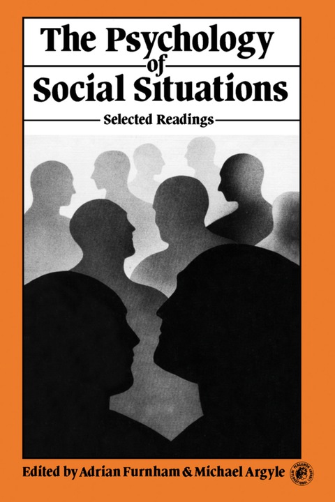 Cover image for book The Psychology of Social Situations