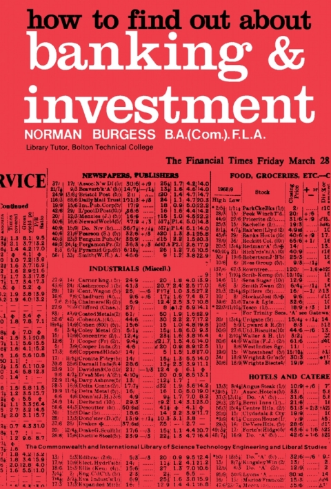 Cover image for book How to Find Out About Banking and Investment