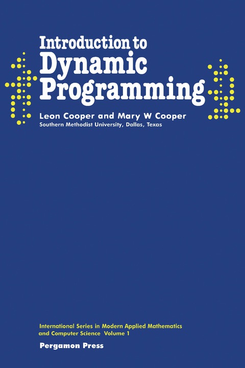 Cover image for book Introduction to Dynamic Programming