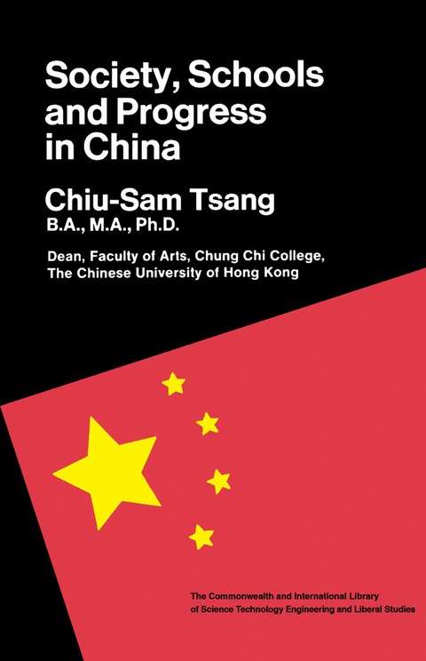 Cover image for book Society, Schools & Progress in China