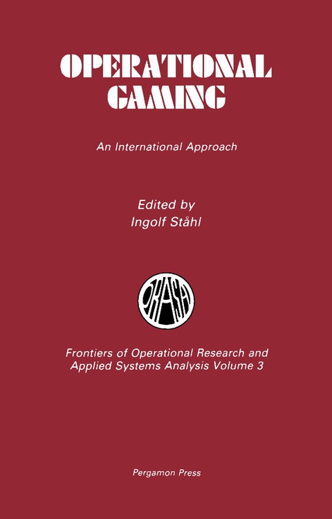 Cover image for book Operational Gaming