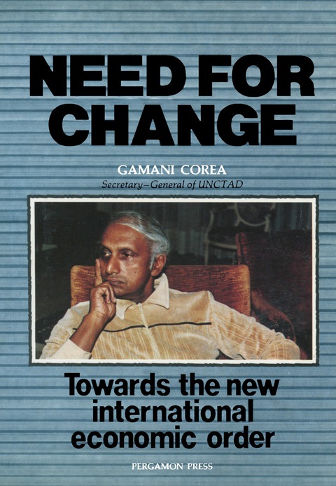 Cover image for book Need for Change