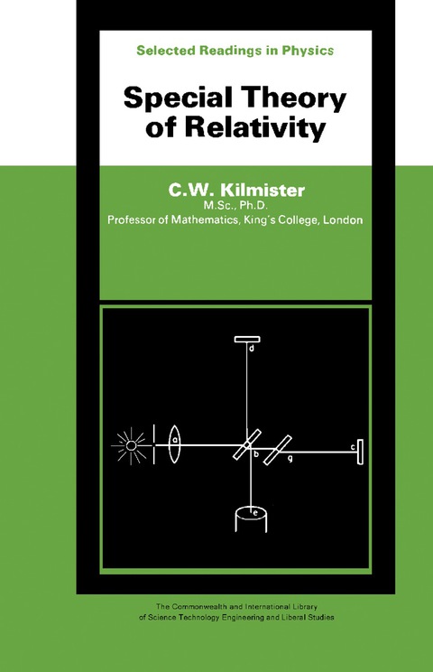 Cover image for book Special Theory of Relativity