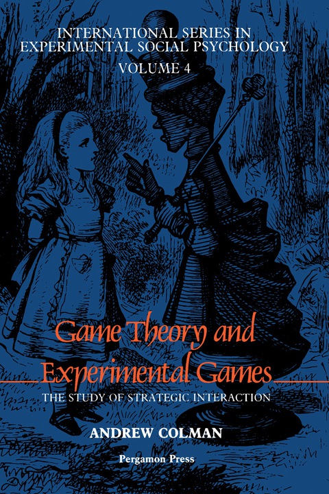 Cover image for book Game Theory and Experimental Games