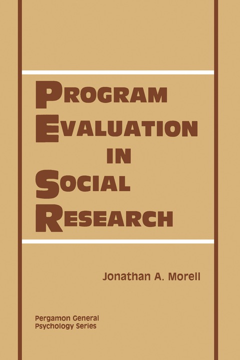 Cover image for book Program Evaluation in Social Research