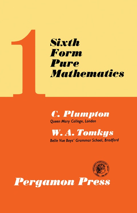 Cover image for book Sixth Form Pure Mathematics
