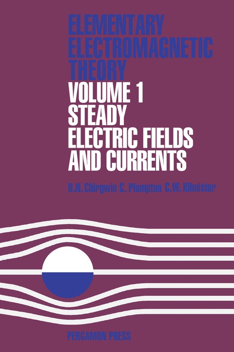 Cover image for book Steady Electric Fields and Currents