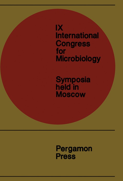 Cover image for book International Congress for Microbiology
