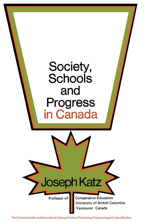 Society, Schools and Progress in Canada 