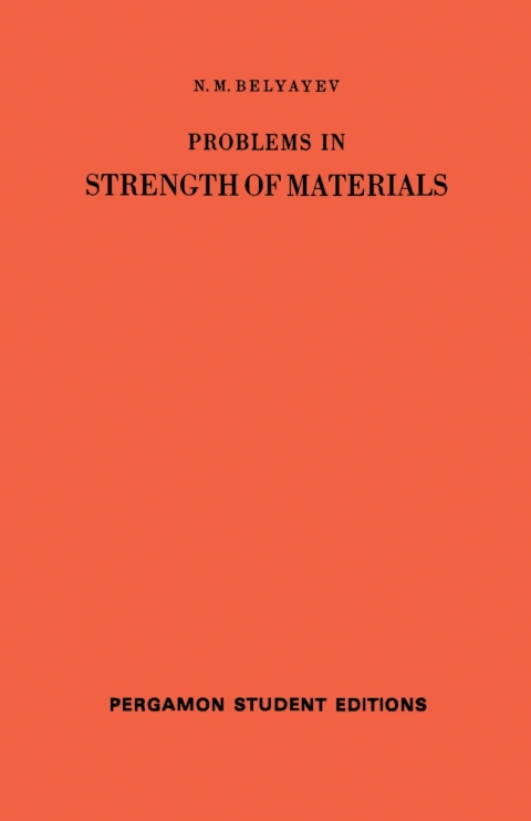 Cover image for book Problems in Strength of Materials