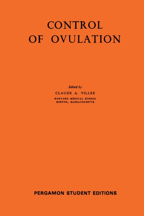Cover image for book Control of Ovulation