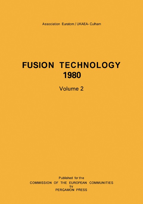 Cover image for book Fusion Technology 1980