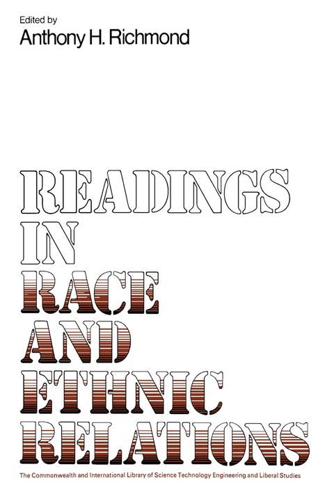 Cover image for book Reading in Race and Ethnic Relations