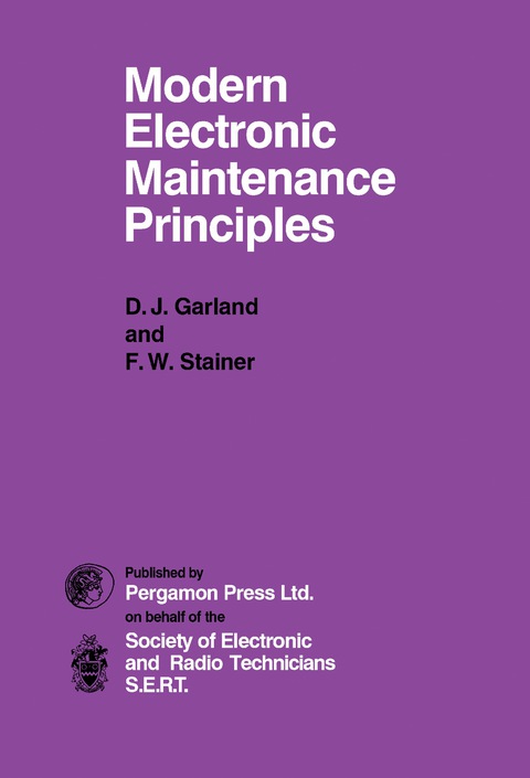 Cover image for book Modern Electronic Maintenance Principles