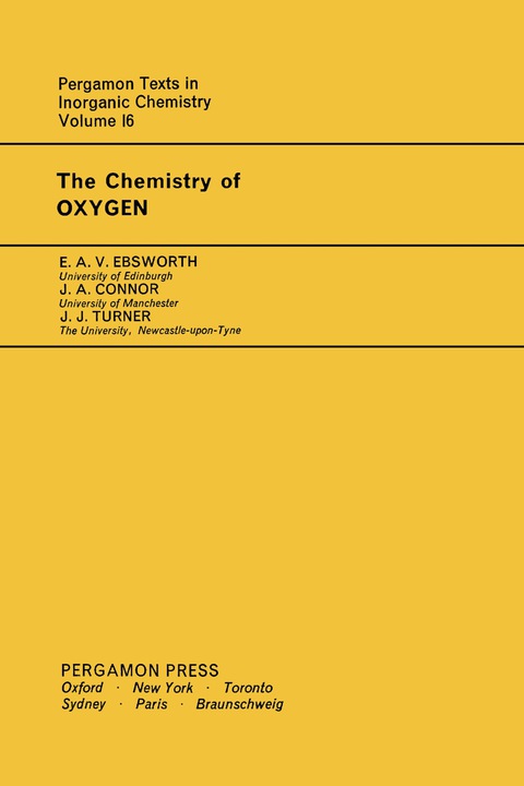 The Chemistry of Oxygen 