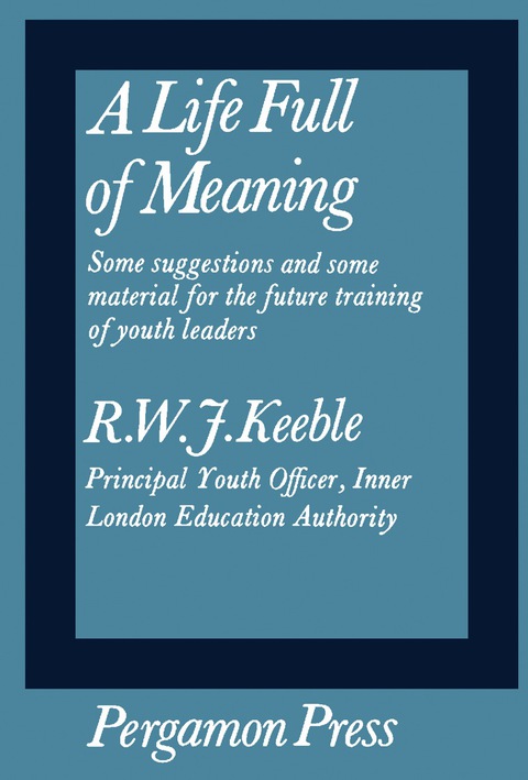 Cover image for book A Life Full of Meaning