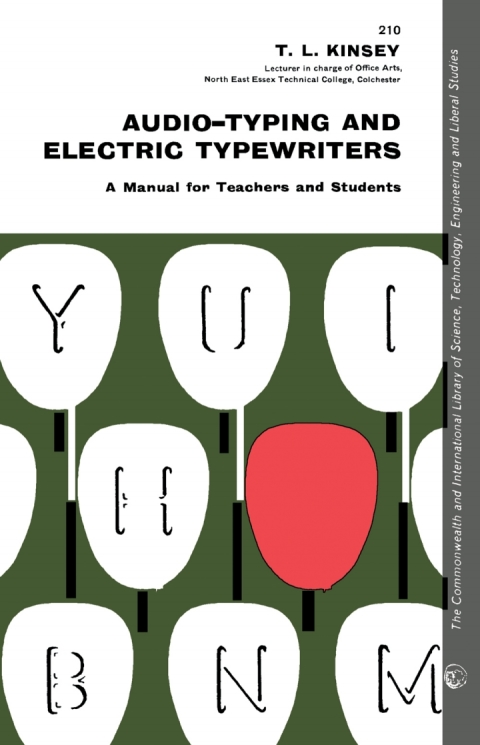 Cover image for book Audio-Typing and Electric Typewriters