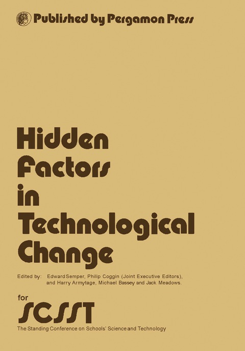 Cover image for book Hidden Factors in Technological Change