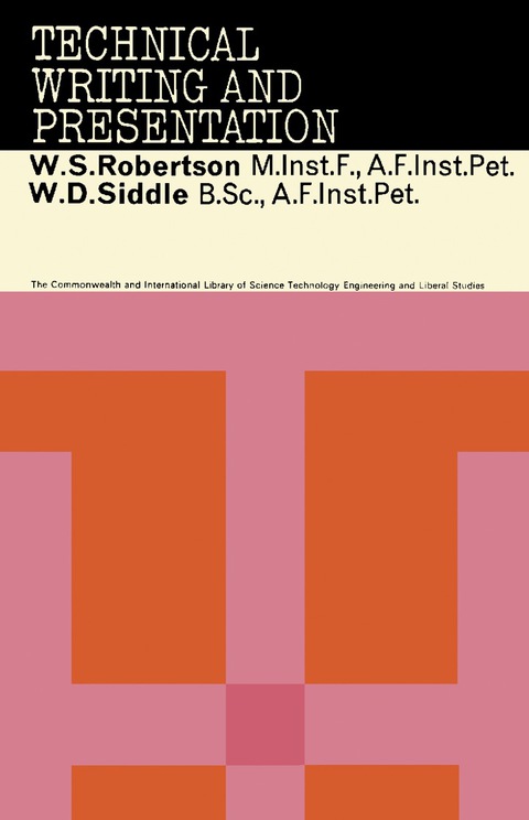 Cover image for book Technical Writing & Presentation