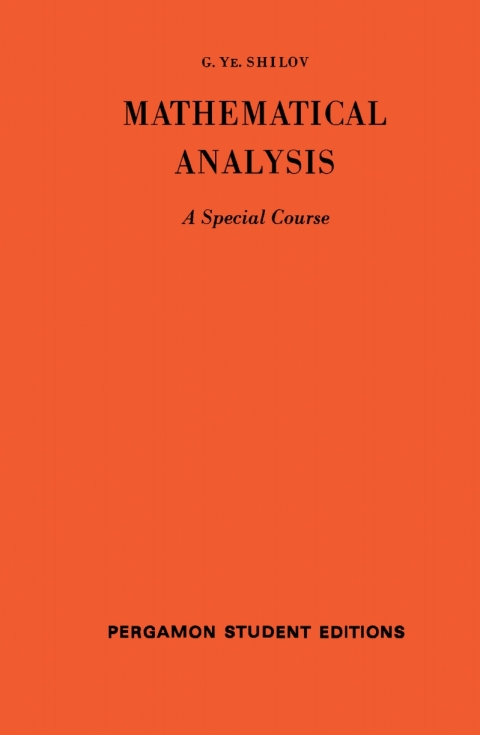 Cover image for book Mathematical Analysis