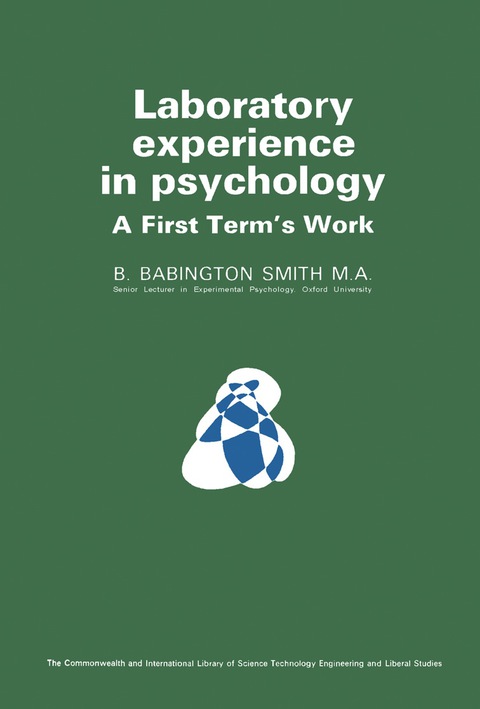 Cover image for book Laboratory Experience in Psychology
