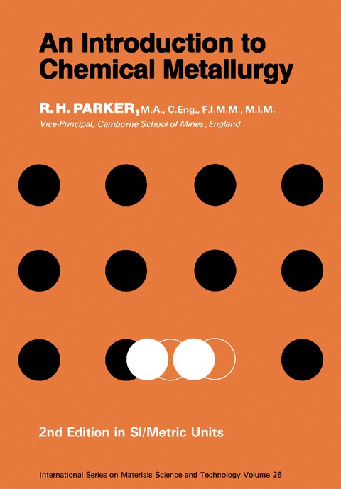 Cover image for book An Introduction to Chemical Metallurgy
