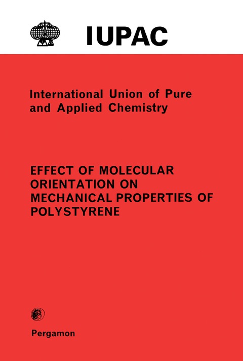 Cover image for book The Effect of Molecular Orientation on the Mechanical Properties of Polystyrene