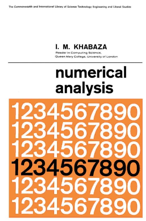 Cover image for book Numerical Analysis