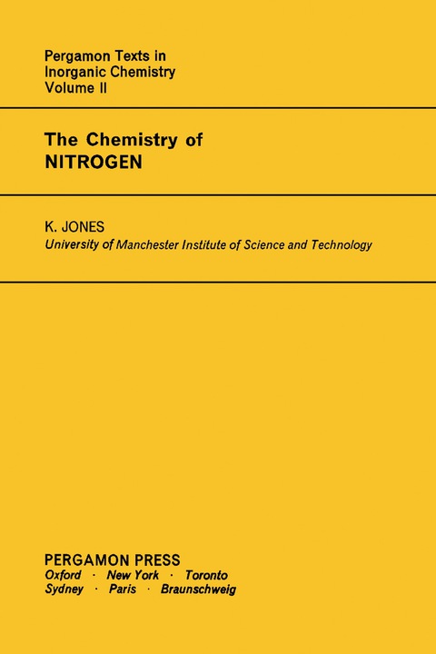 Cover image for book The Chemistry of Nitrogen