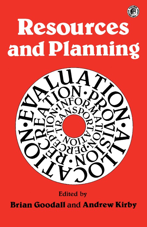 Cover image for book Resources and Planning