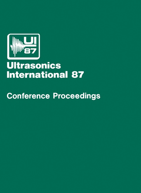 Cover image for book Ultrasonics International 87