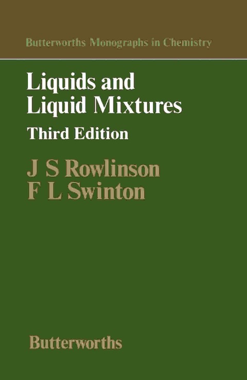 Cover image for book Liquids and Liquid Mixtures