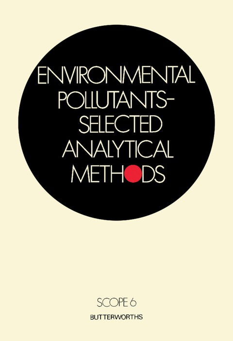 Cover image for book Environmental Pollutants—Selected Analytical Methods