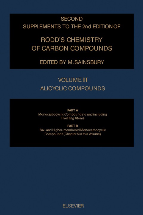 Cover image for book Alicyclic Compounds