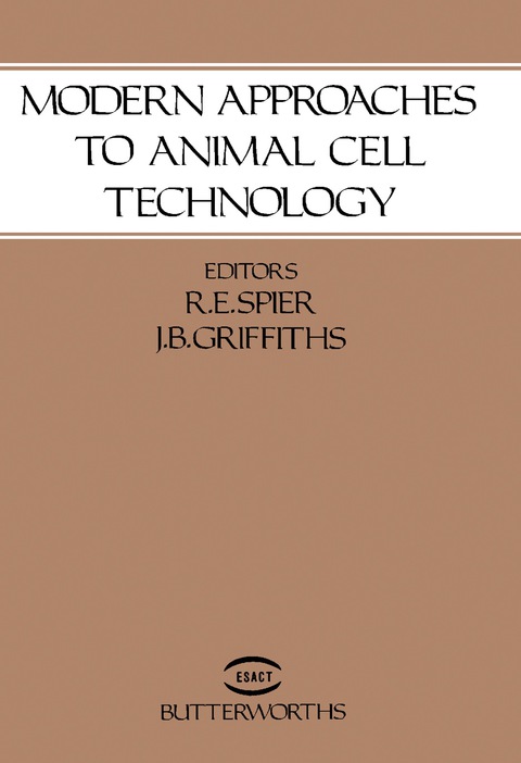 Cover image for book Modern Approaches to Animal Cell Technology
