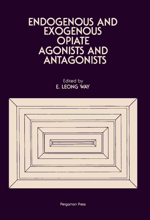 Cover image for book Endogenous and Exogenous Opiate Agonists and Antagonists