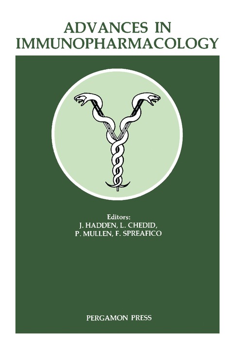 Cover image for book Advances in Immunopharmacology