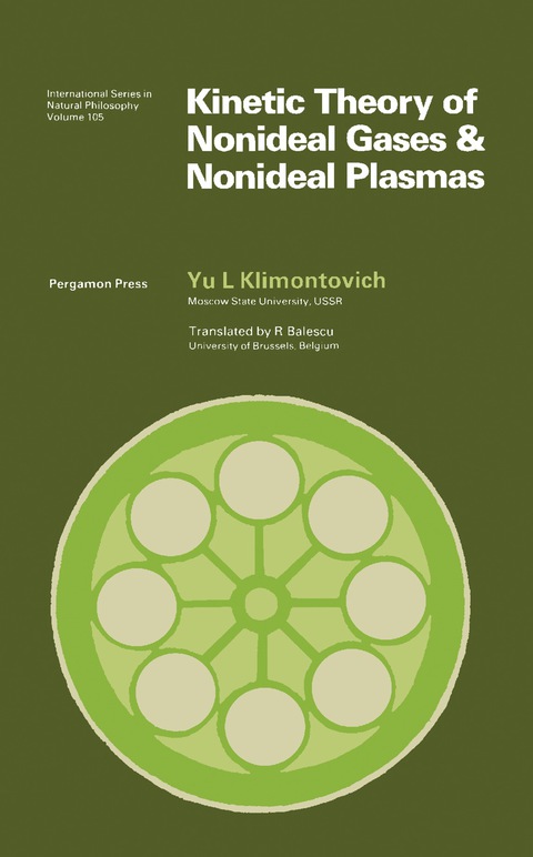 Cover image for book Kinetic Theory of Nonideal Gases and Nonideal Plasmas