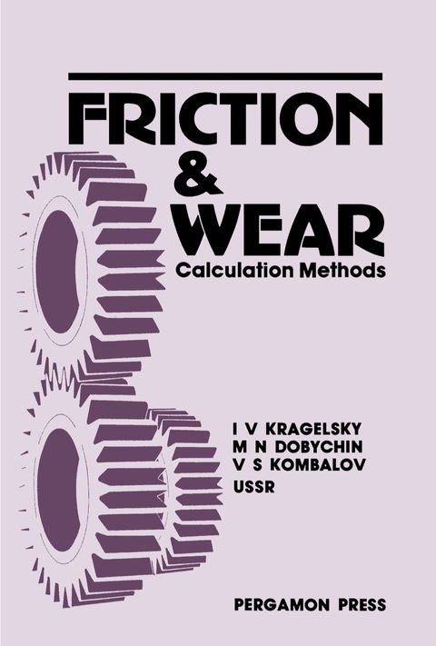 Cover image for book Friction and Wear