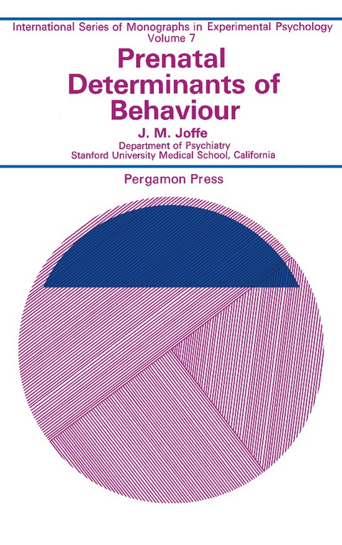 Cover image for book Prenatal Determinants of Behaviour