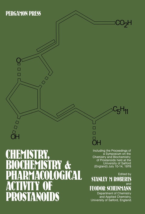 Cover image for book Chemistry, Biochemistry, and Pharmacological Activity of Prostanoids