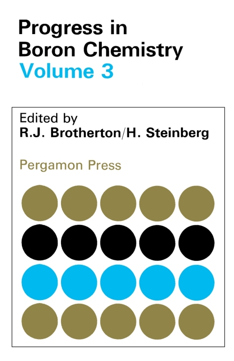Cover image for book Progress in Boron Chemistry