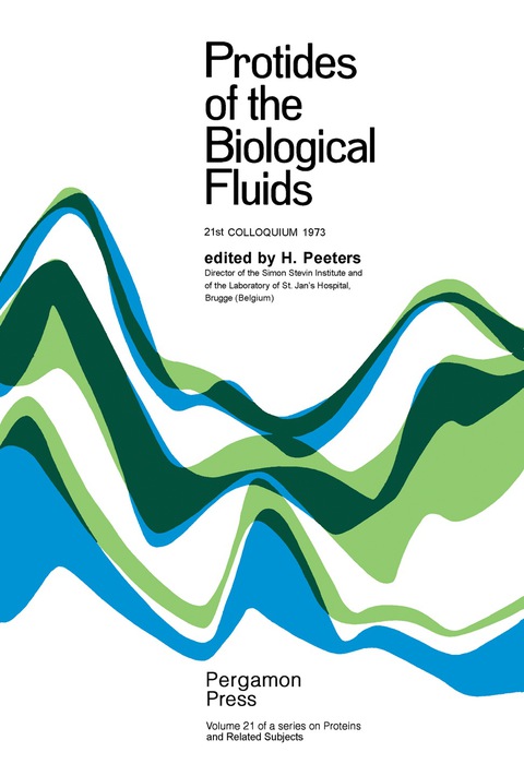 Cover image for book Protides of the Biological Fluids